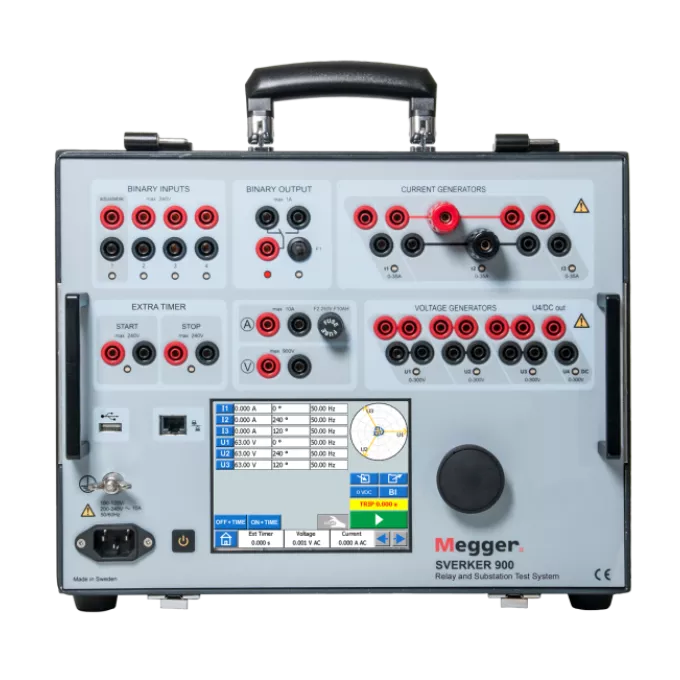 SVERKER 900 relay and substation test system