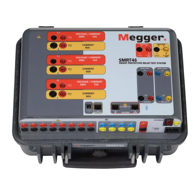 SMRT46 and 46D multi-phase relay testers