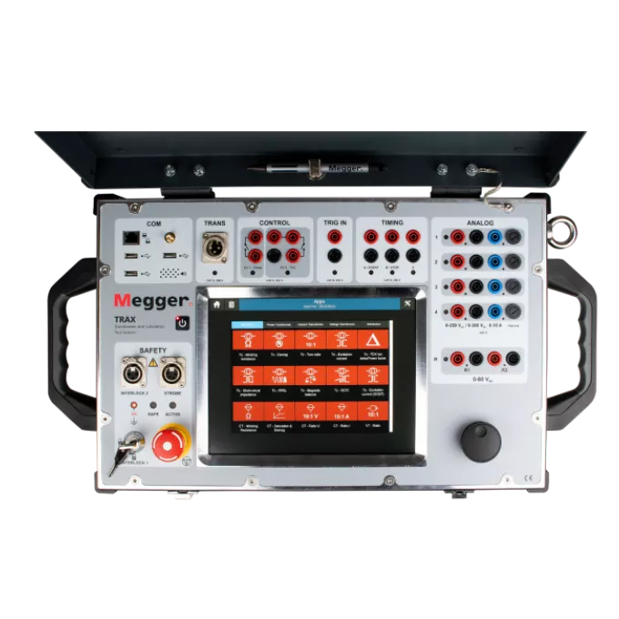 TRAX Multifunction transformer and substation test system