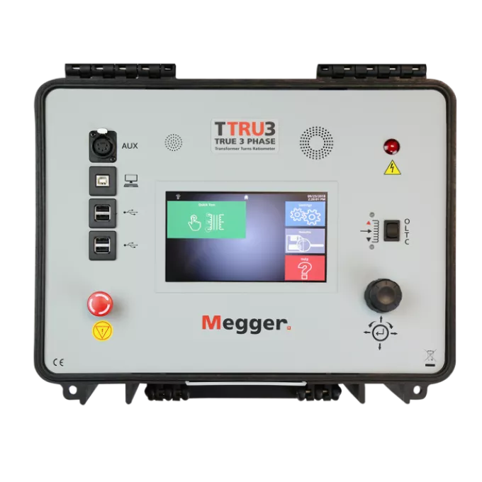 TTRU3 True three-phase transformer turns ratio tester