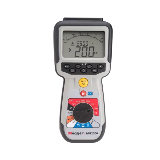 MIT2500 - High voltage handheld insulation and continuity tester