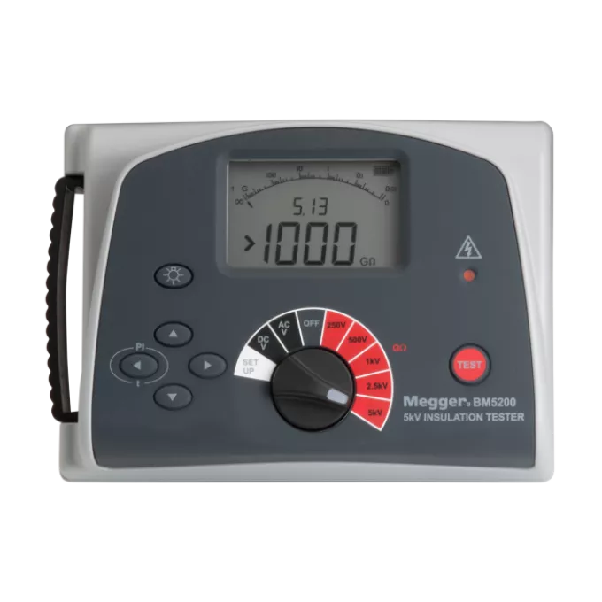 BM5200 5 kV insulation resistance tester